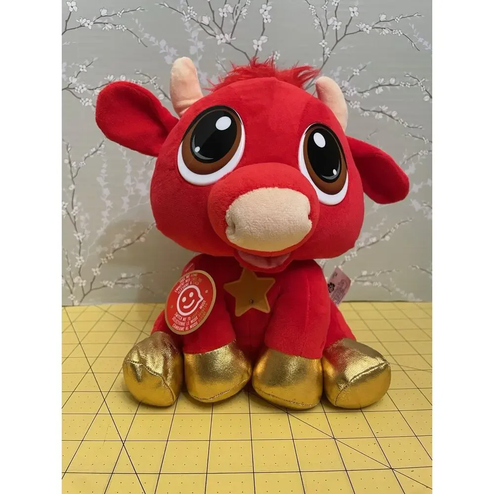 Little Tikes Rescue Tails Year Of Ox Interactive Plush Stuffed Animal Sounds - Picture 2 of 11